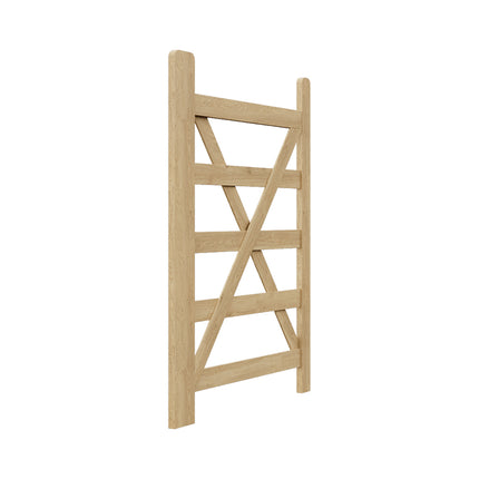 Wooden Garden Gate with Door Latch 90cm x 120cm
