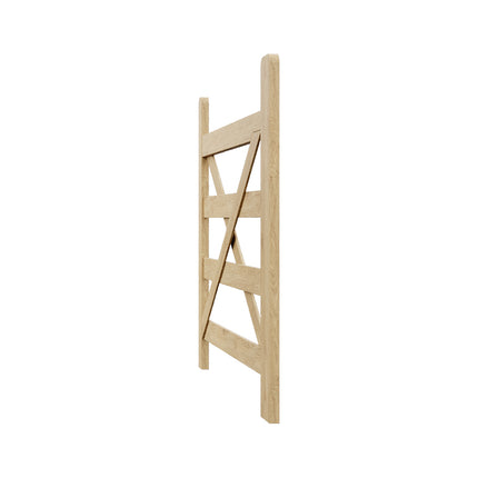 Wooden Garden Gate with Door Latch 120cm x 90cm