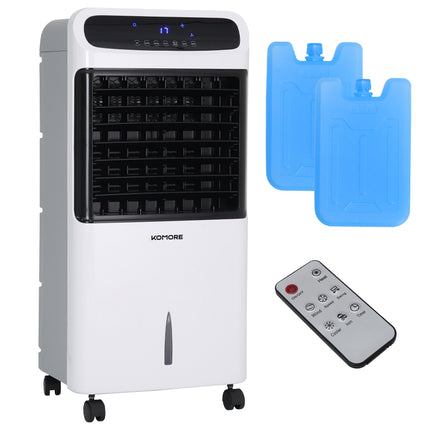 White 2 in 1 Air Cooler and Heater