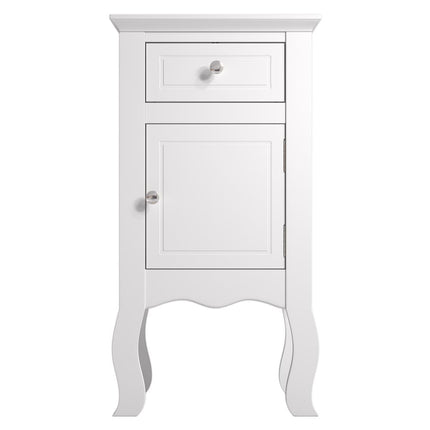 Wooden Bedside Table Nightstand with Drawer 33x62 cm