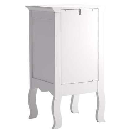 Wooden Bedside Table Nightstand with Drawer 33x62 cm
