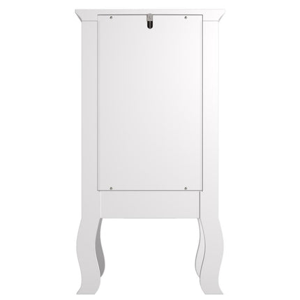 Wooden Bedside Table Nightstand with Drawer 33x62 cm