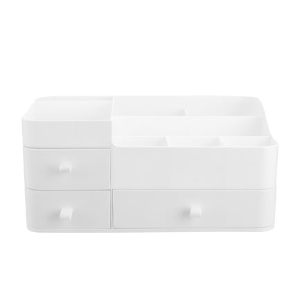 White Large Makeup Organizer Storage with Drawers