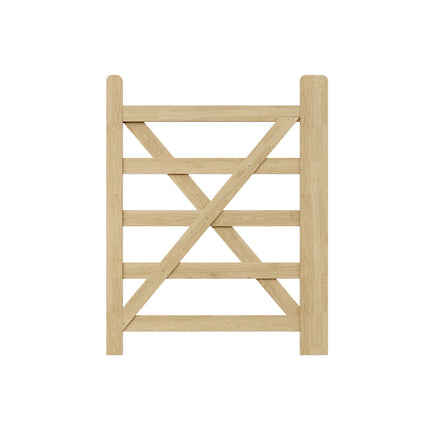 Wooden Garden Gate with Door Latch 90cm x 120cm