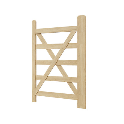 Wooden Garden Gate with Door Latch 90cm x 120cm