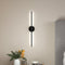 L60cm Black Strip LED Wall Sconce Cool White Light