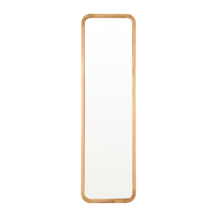 155cm Wooden Frame Full Length Mirror with Stand