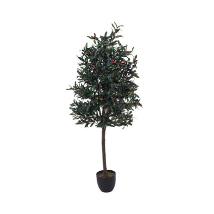 Artificial Olive Tree Decorative Plant in Planter