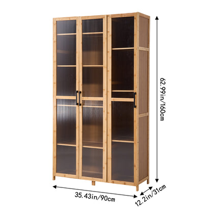 Storage Cabinet with Acrylic Doors
