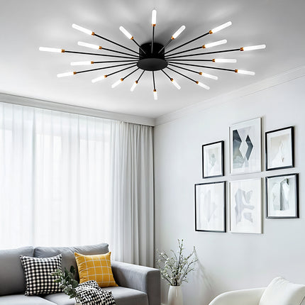 Dimmable LED Ceiling Light Fixture with Remote Control