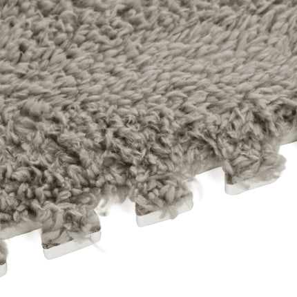 12PCS Plush Interlocking Foam Play Mats