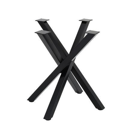Criss Cross Metal Coffee Table Legs Replacement 71cm