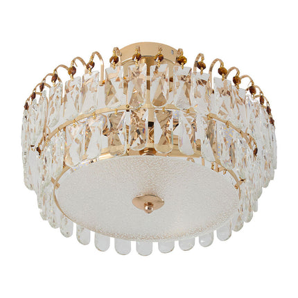 Semi Flush Mount Crystal Ceiling Light
