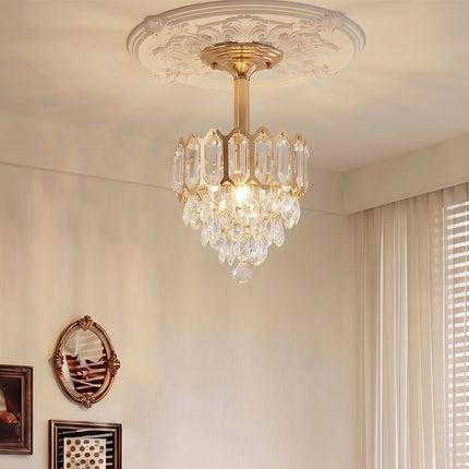 Elegant Crystal Pendant Light Chandelier