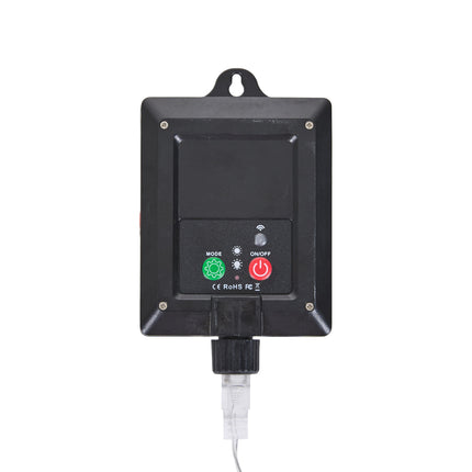 Solar-Powered Meteor Shower String Lights with Remote Control