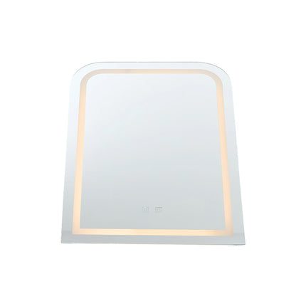 Wall-Mounted Bathroom Adjustable LED Vanity Mirror with Demister
