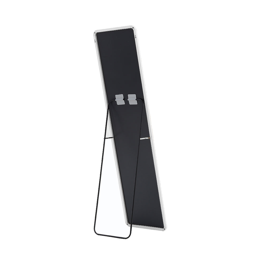 147cm H Modern Rectangular Metal Floor Mirror