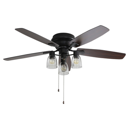 52-Inch Ceiling Fan Light with Remote