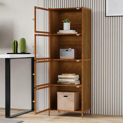 Versatile 4-Tier Storage Cabinet