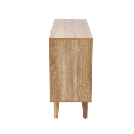 Wooden Sideboard Storage Cabinet with 3 Drawers