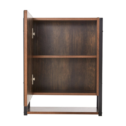 Wall-Mounted 3-Layer Mirror Cabinet with Metal Frame