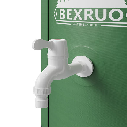 50L Collapsible Rain Barrel with Spigot & Overflow