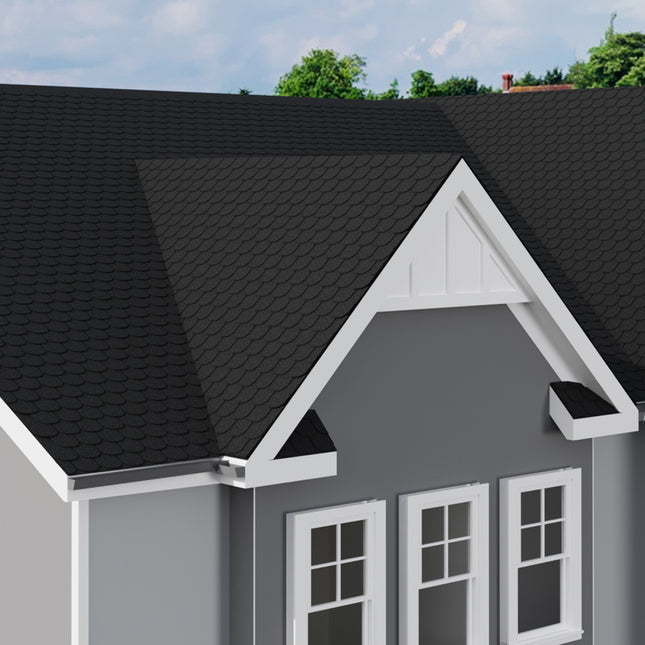 18Pcs Asphalt Shingles Bitumen Roofing