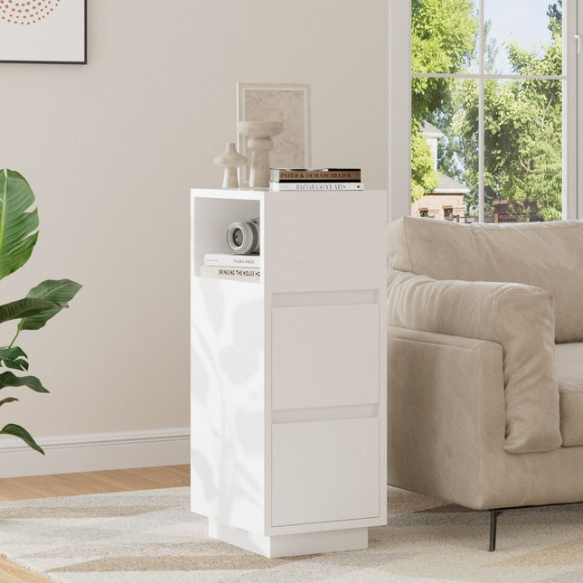Minimalist Bedside Table Nightstand with Drawers