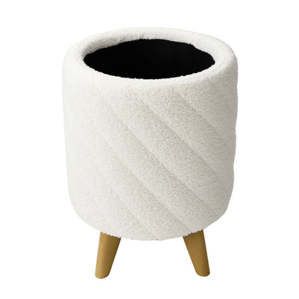 Modern Round Storage Ottoman
