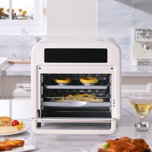 15L Smart Air Fryer Toaster Oven,White