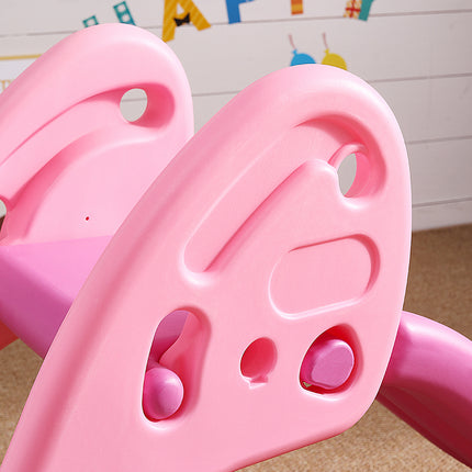 Portable Folding Junior Play Slide Pink