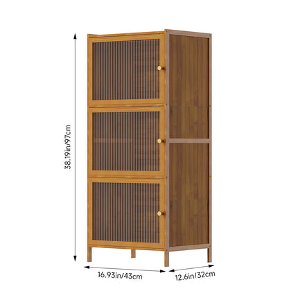 Versatile 3-Tier Storage Cabinet