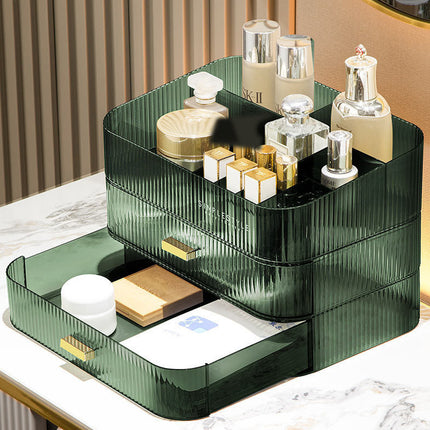 Desktop Plastic Makeup Cosmetic Organizer with Drawers