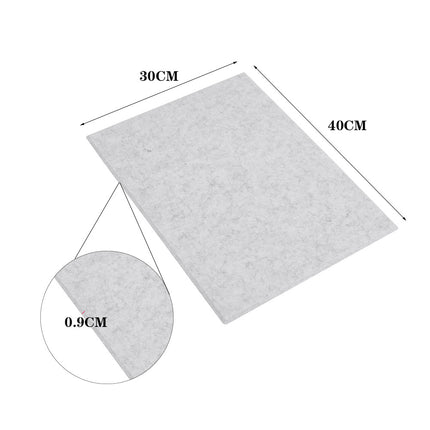 12pcs Acoustic Panels Studio Soundproofing Wall Tiles