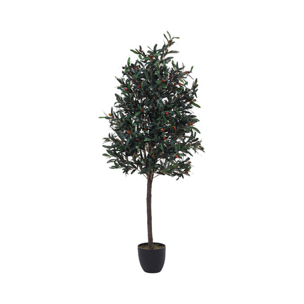 Artificial Olive Tree Decorative Plant in Planter