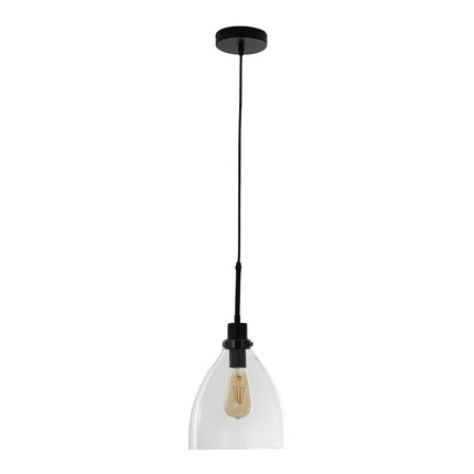Living Room Glass Single Light Pendant Light