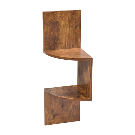 3-Tier/2-Tier Wall-mounted Floating Corner Shelf
