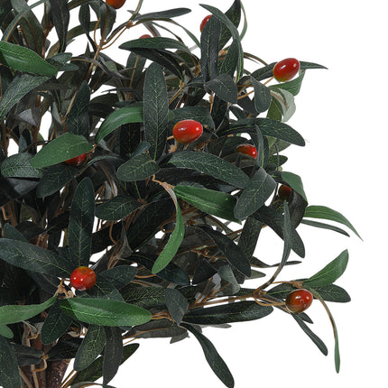 Artificial Olive Tree Decorative Plant in Planter