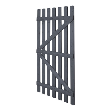 150cm H Garden Wood Fence Gate with Latch