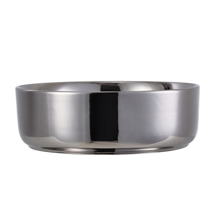 Round Ceramic Countertop Washbasin Vessel Sink