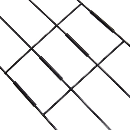 4-Pack Outdoor Metal Trellis Set for Climbing Plants