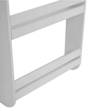 4-Tier Wooden Modern Wall-Mounted Shelf