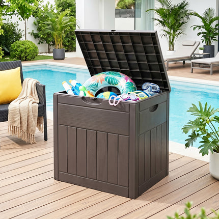 126L PP Garden Storage Box with Combination Padlock