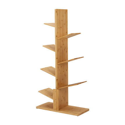 7-Tier Wooden Tree Bookshelf