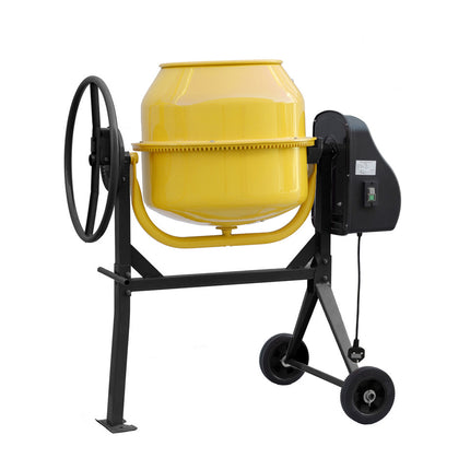 132cm Electric Portable Cement Concrete Mixer with Wheels
