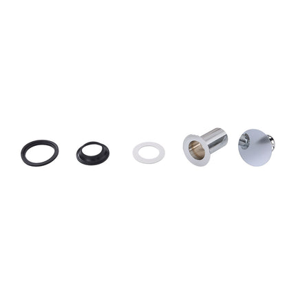 Ceramic Countertop Washbasin Vessel Sink with Waste Kit