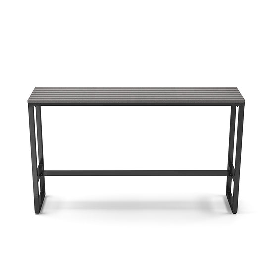 Grey 180cm Garden Bistro High Bar Table