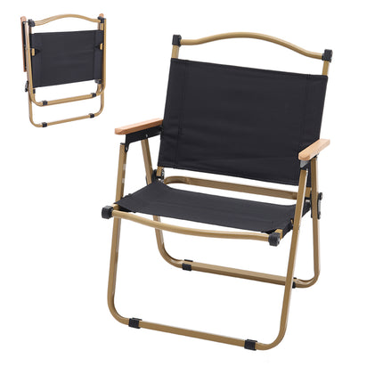 Portable Folding Camping Chair with Armrests