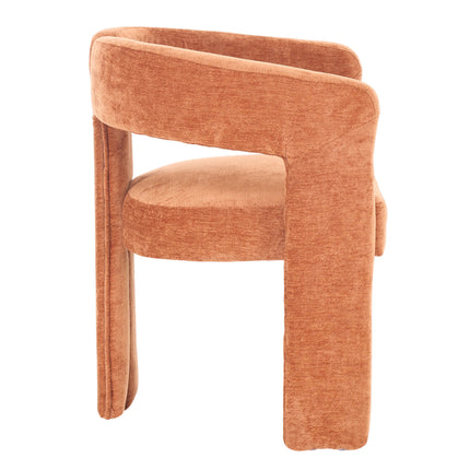 Chenille Upholstered Accent Chair