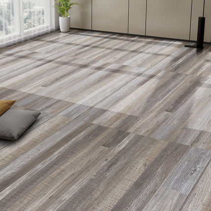 36Pcs Wood-Grain PVC Self-Adhesive Plank Flooring Set